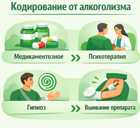 кодирование от алкоголизма в Моршанске Санати